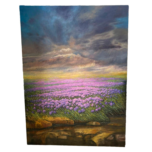 Cuadro Paisaje Floral - Horizonte
