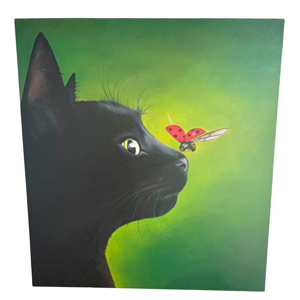 Cuadro Gato Negro - Curiosidad