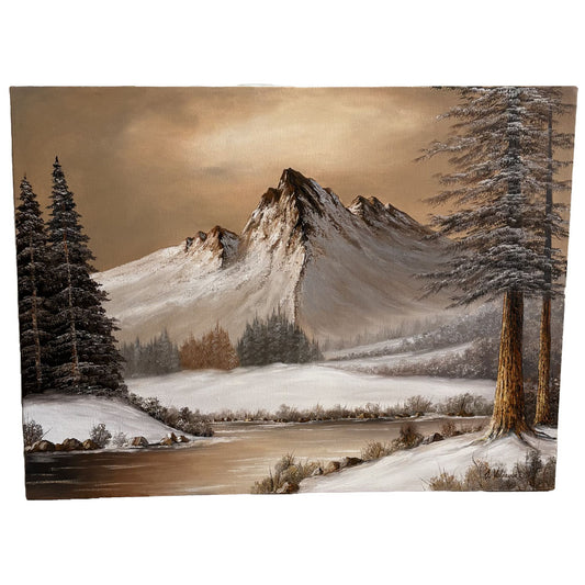 Cuadro Paisaje Invernal – Montaña Serena