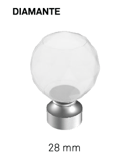 Terminal Diamante 28 mm