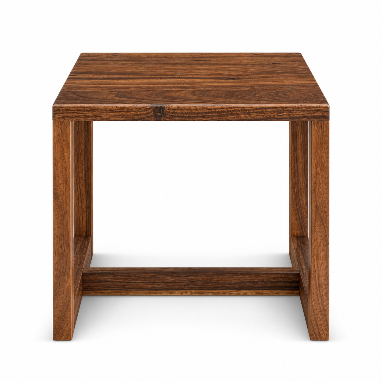 Square Parota Side Table