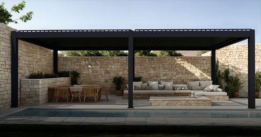 Pérgola Verona 6x4 mts
